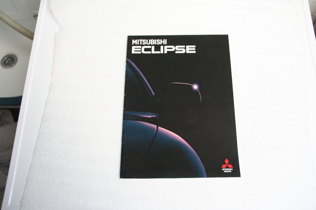 Folder Mitsubishi Eclipse + uitvoering (11-1995) (43+44), Ophalen of Verzenden, Nieuw, Mitsubishi