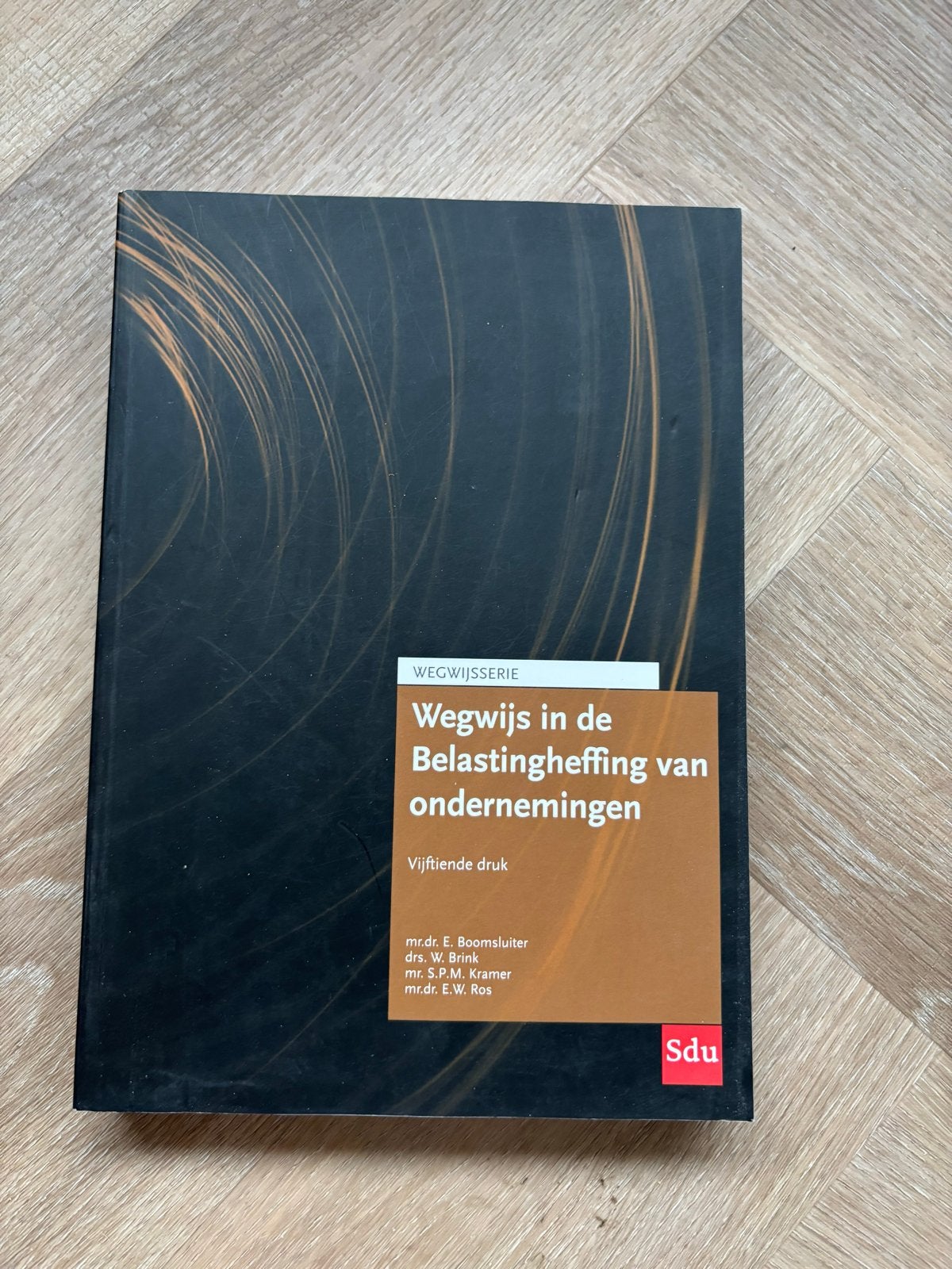 Wegwijs in de Belastingheffing van ondernemingen, Boeken, Ophalen of Verzenden, Gamma, Zo goed als nieuw, HBO