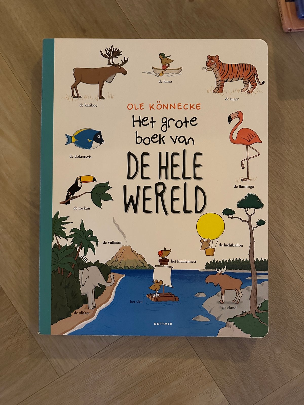 Het grote boek van de hele wereld - Prentenboek, Ophalen of Verzenden, Zo goed als nieuw, Prentenboek