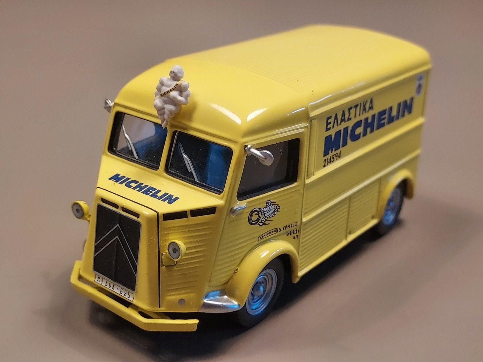 Citroën H Michelin uit Griekenland 1:43 Altaya, Hobby en Vrije tijd, Ophalen of Verzenden, Auto, Overige merken