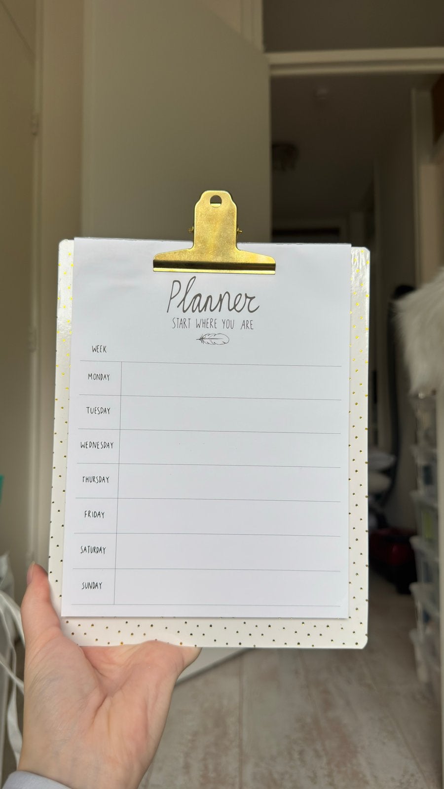 Weekplanner, Ophalen of Verzenden