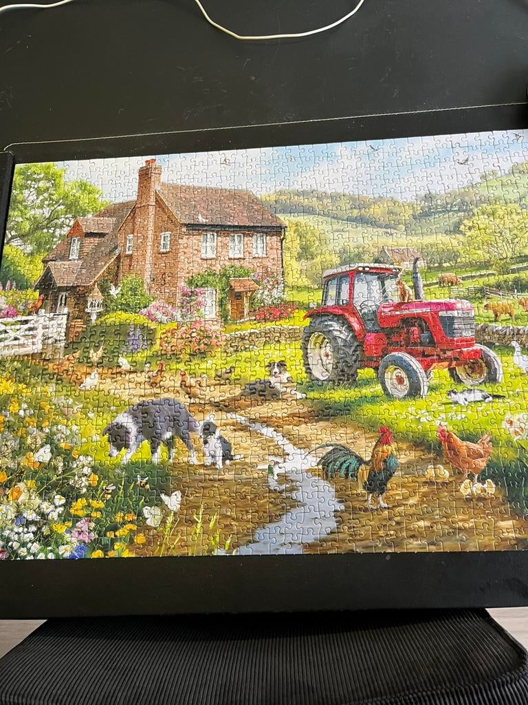 Legpuzzel gibsons macneil farm, Ophalen of Verzenden, 500 t/m 1500 stukjes, Zo goed als nieuw