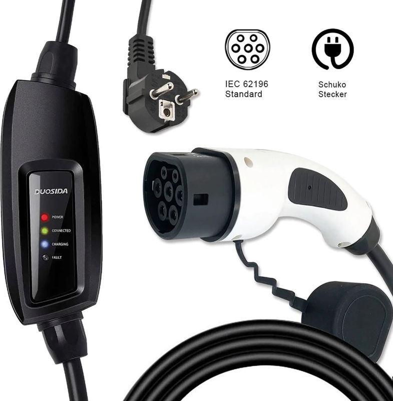 Laadkabel elektrische auto, Auto diversen, Laadpalen, Ophalen, Zo goed als nieuw, Laadkabel