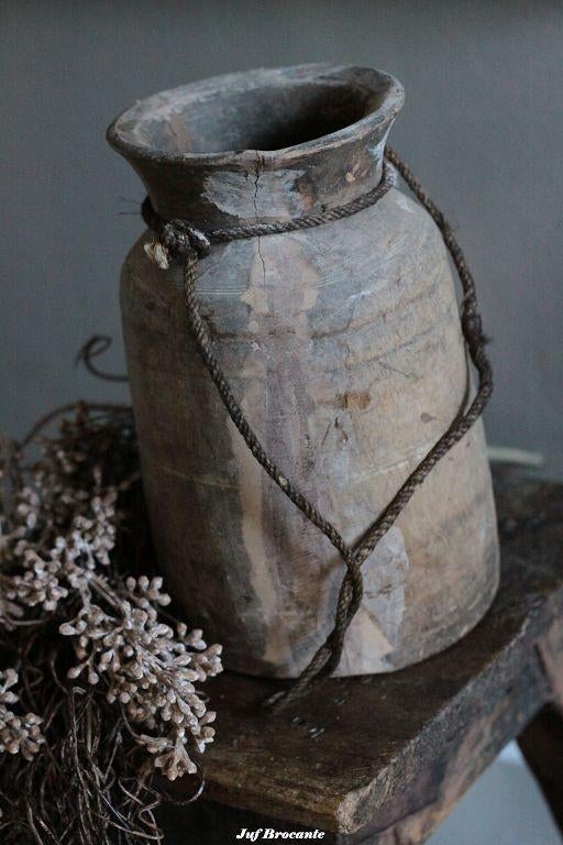 Nepalese kruiken /Nepalese potten met deksel, Huis en Inrichting, Www.jufbrocante.nl, Www.jufbrocante.nl, Nieuw, Ophalen of Verzenden