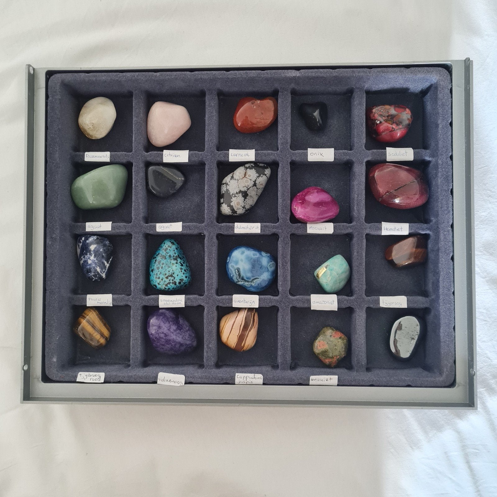 Gepolijste mineralen en stenen, Ophalen of Verzenden