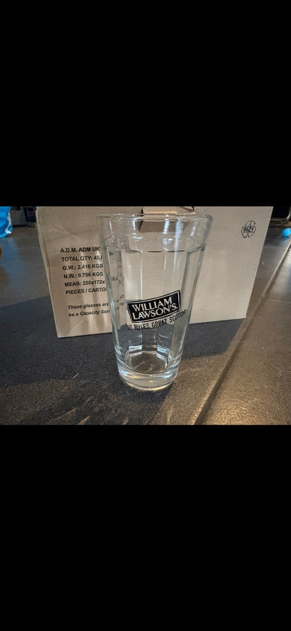 William Lawson's Whisky Glazen - Set van 6, Glas of Glazen, Nieuw, Ophalen of Verzenden, Glas