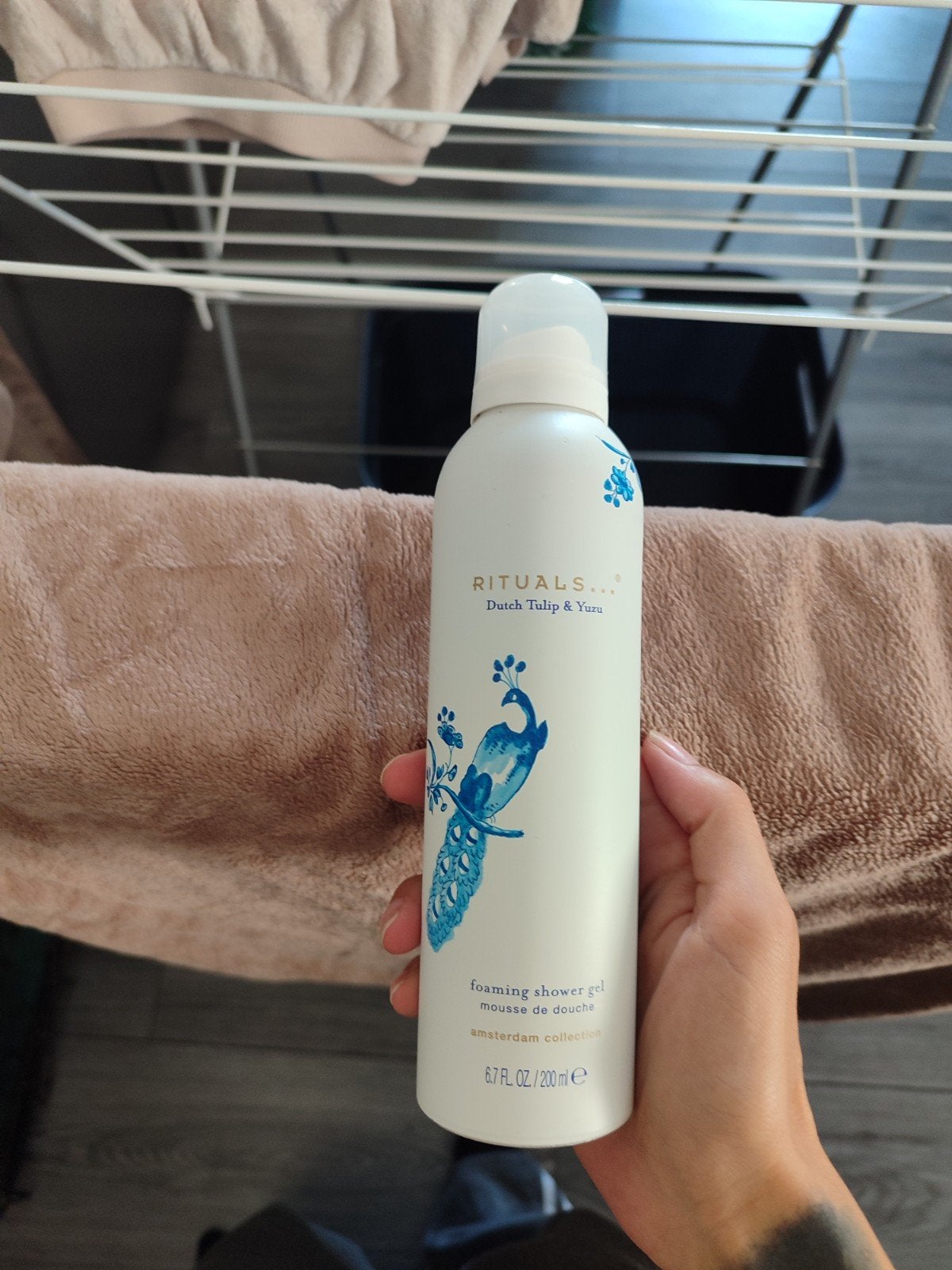 Rituals Foaming Shower Gel Dutch Tulip & Yuzu 200ml, Ophalen, Nieuw, Bad & Douche