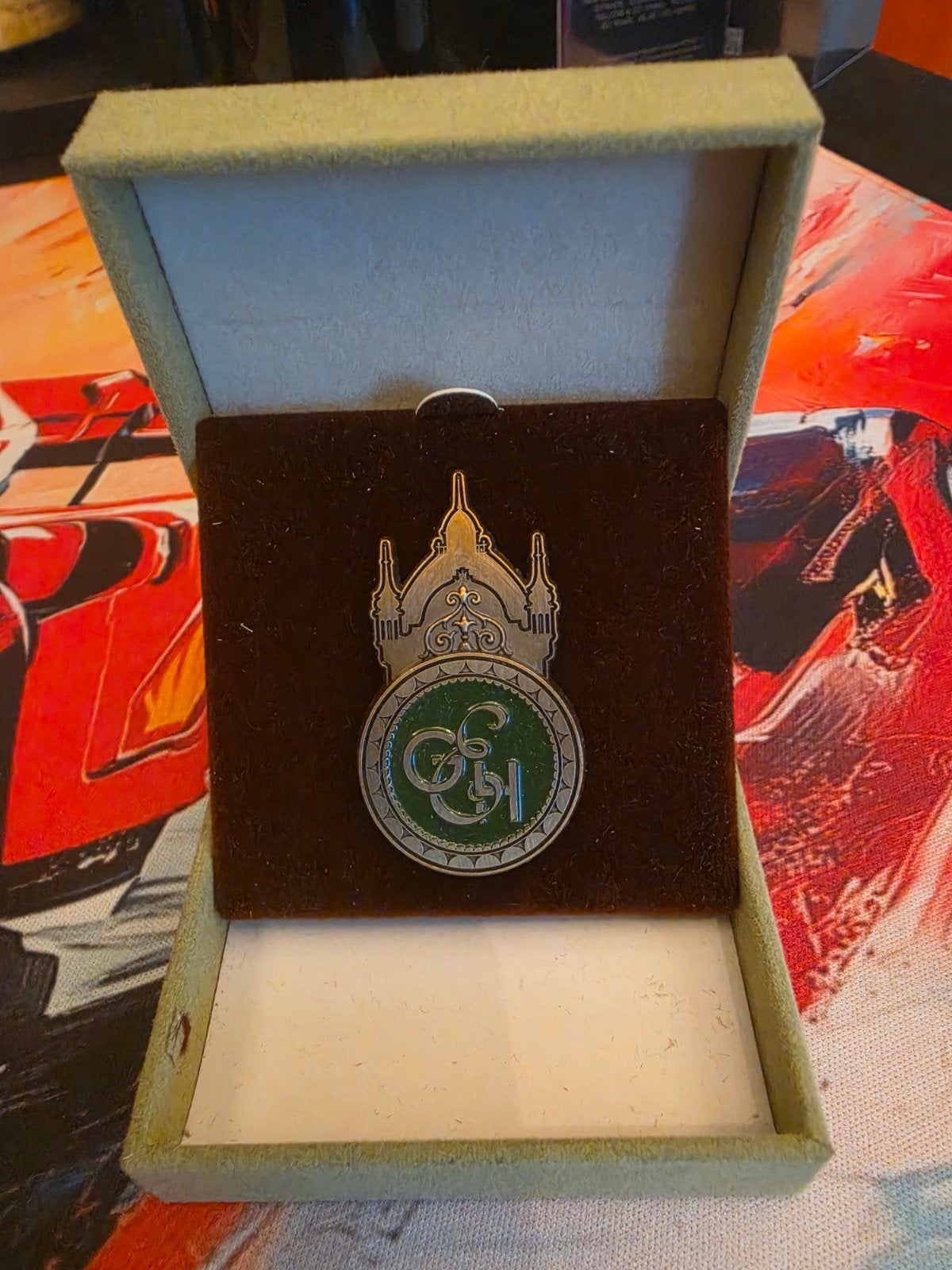 Efteling Grand Hotel Pin, Verzenden, Nieuw, Button of Speldje