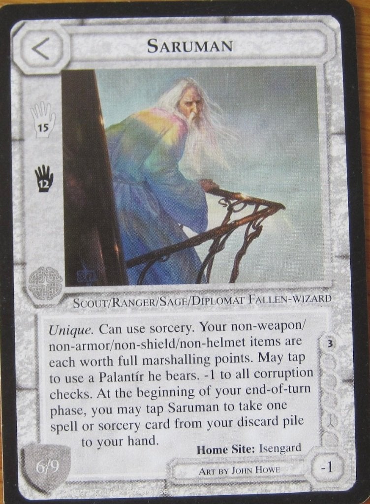 Middle Earth - Lord of the Rings - Saruman - 1997, Verzamelen, Ophalen of Verzenden, Zo goed als nieuw, Overige typen
