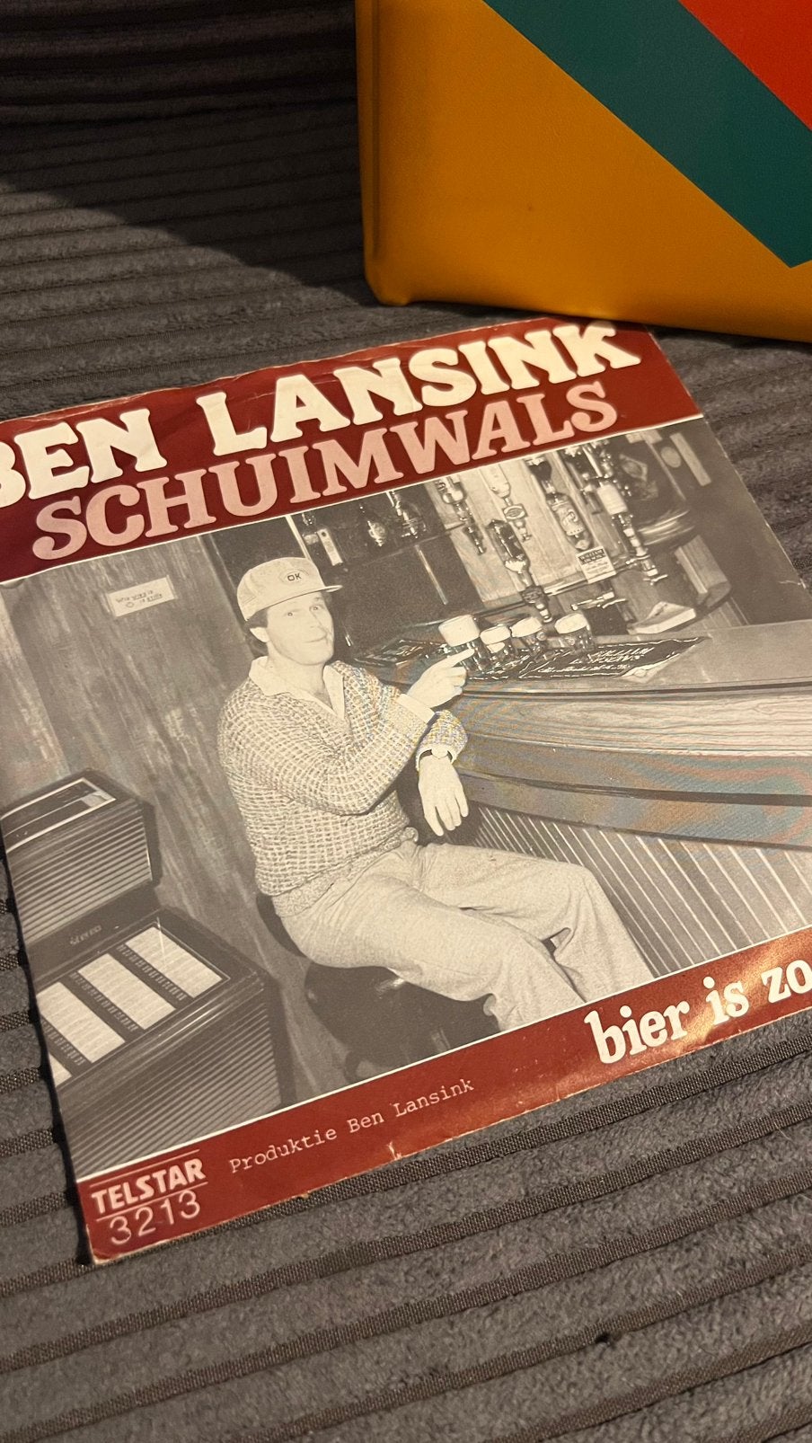 Ben Lansink – Schuimwals / Bier is zo gezond 7" Vinyl Single, Ophalen of Verzenden, Zo goed als nieuw, Overige formaten, Levenslied of Smartlap
