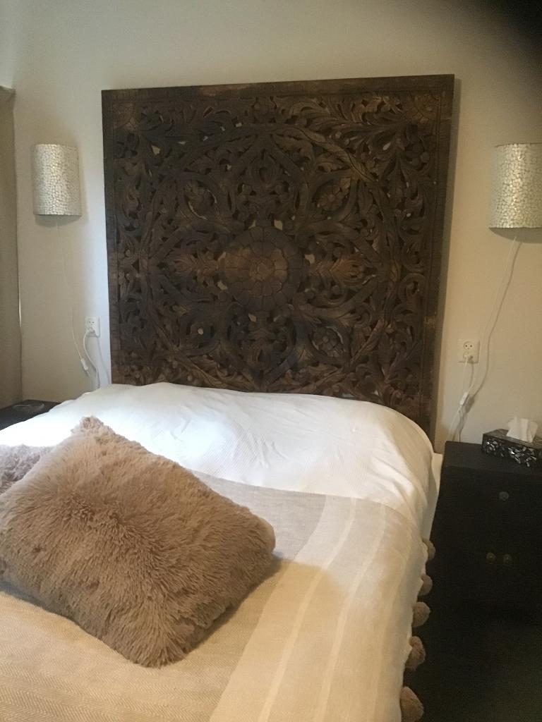 Massief houten paneel, Ophalen, Gebruikt, Oosters, Hout
