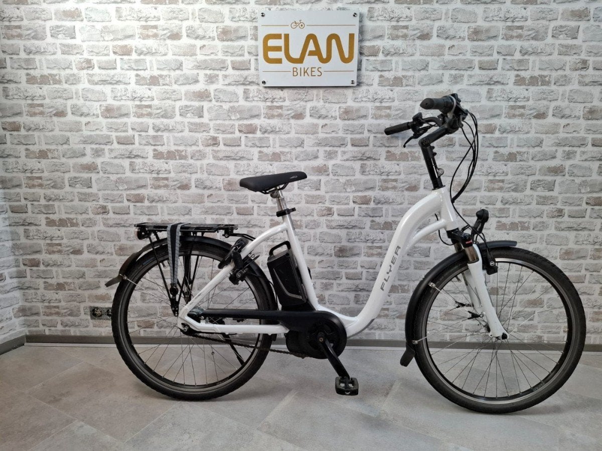 Flyer C+ low step 540Wh Dames Wit 50cm, Fietsen en Brommers, Gebruikt, -, -, 47 tot 51 cm