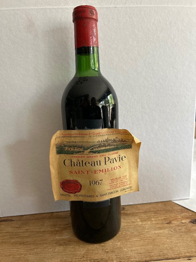 Wijn rood 1967 chateau Pavie saint emilion, Ophalen, Frankrijk, Nieuw, Rode wijn