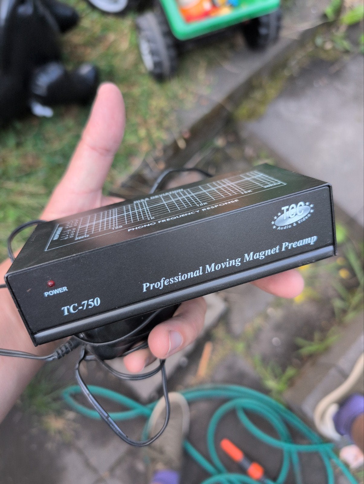 TC-750 Professionele Moving Magnet Phono Voorversterker, Audio, Tv en Foto, Versterkers en Receivers, Ophalen of Verzenden, Zo goed als nieuw