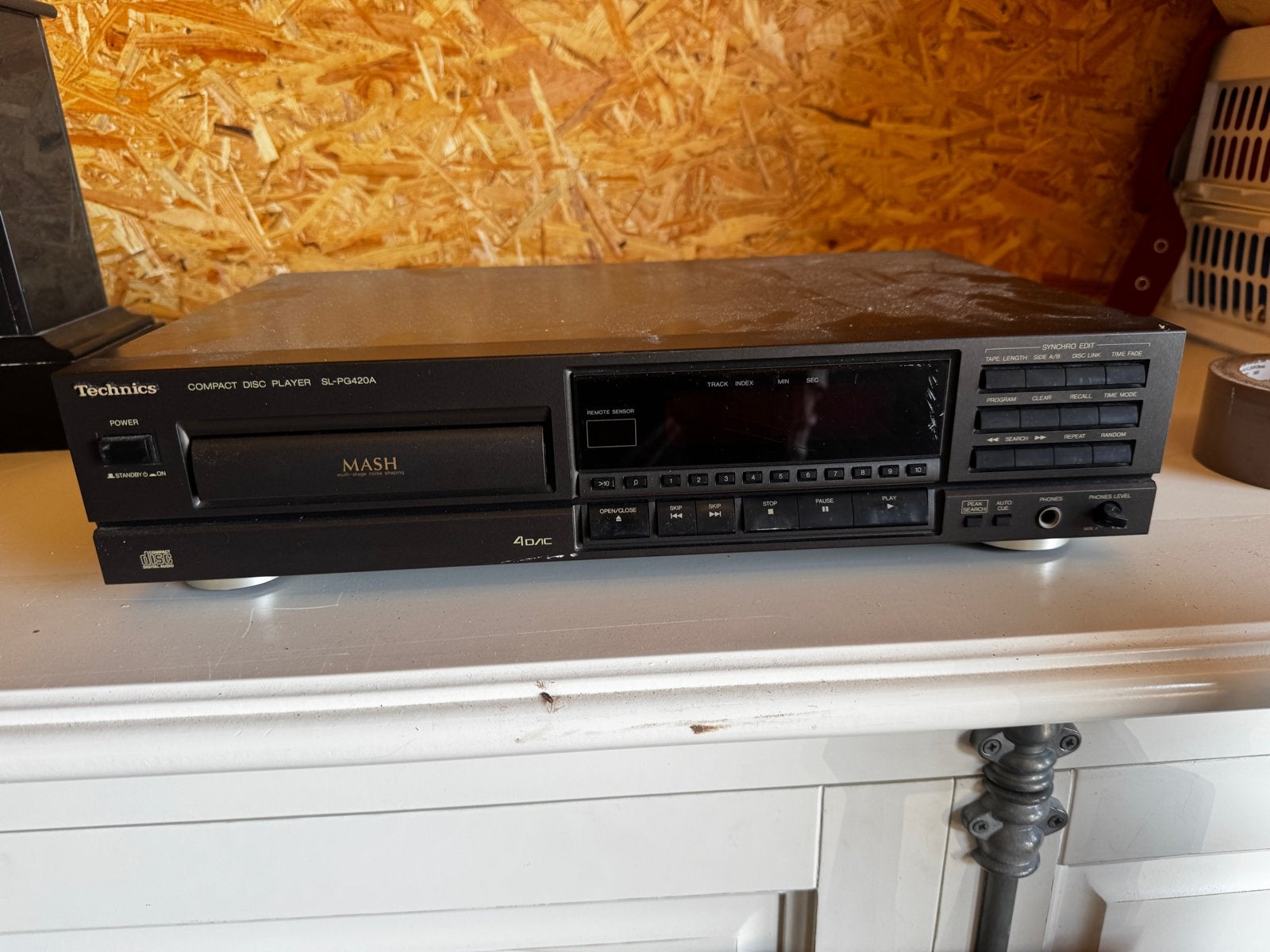 Technics SL-PG420A Compact Disc Speler - Goede Staat, Ophalen, Gebruikt, Technics