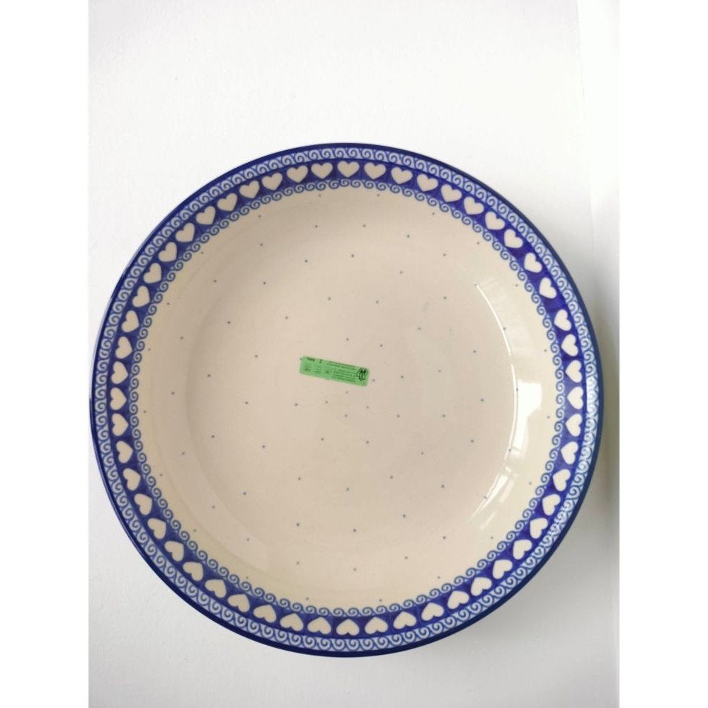 Opdekschaalschaal serveerschaal schaal XXL 32 cm Bunzlau, Huis en Inrichting, Keuken | Servies, Lies@bunzlaunoord.nl, Keramiek