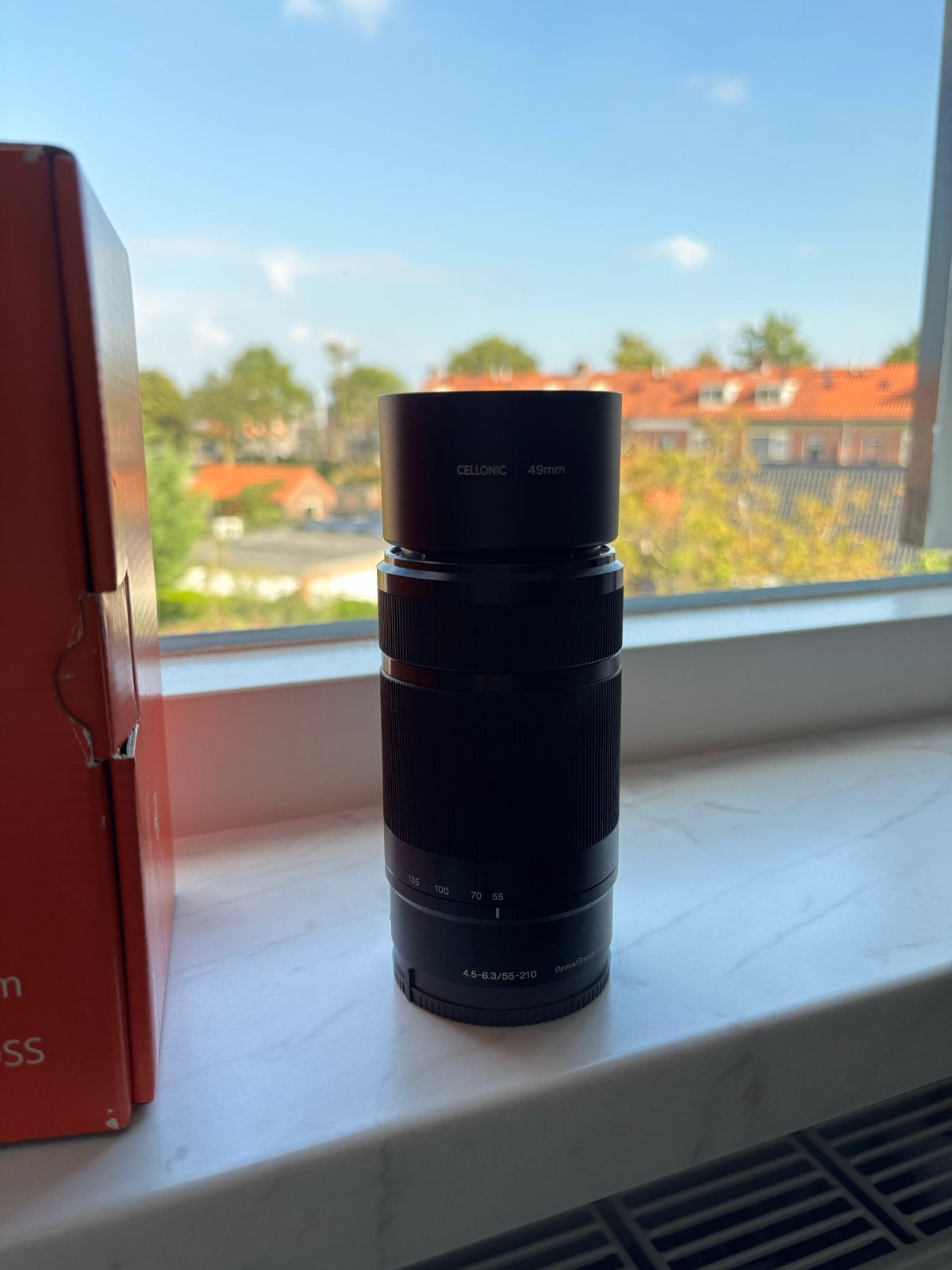 Sony E 55-210mm F4.5-6.3 OSS Telelens (SEL55210), Sony E-mount, Sony, Autofocus, Zo goed als nieuw