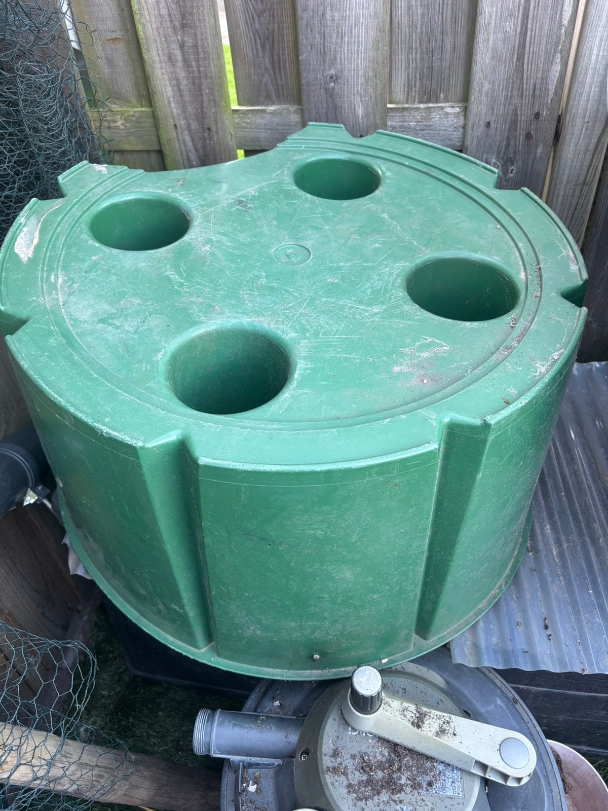 Regenton voet, 150 liter of meer, Ophalen, Zo goed als nieuw