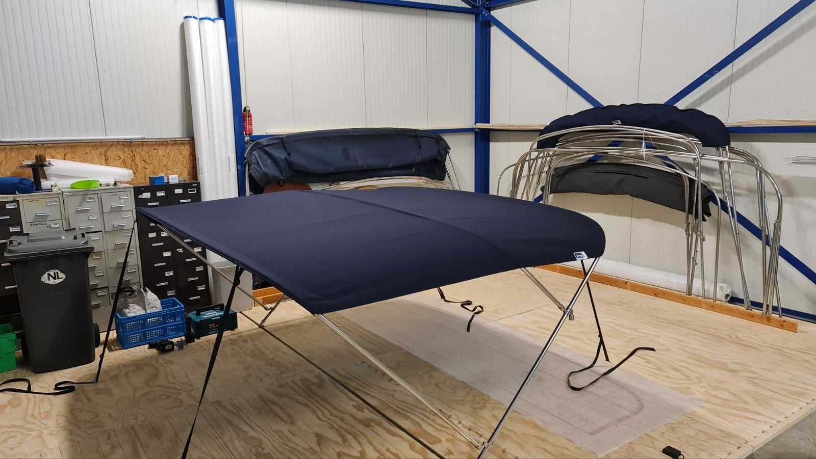 Biminitop inclusief opberghoes. Nieuw B280 H140 L280cm, Ophalen, Nieuw, Overige typen