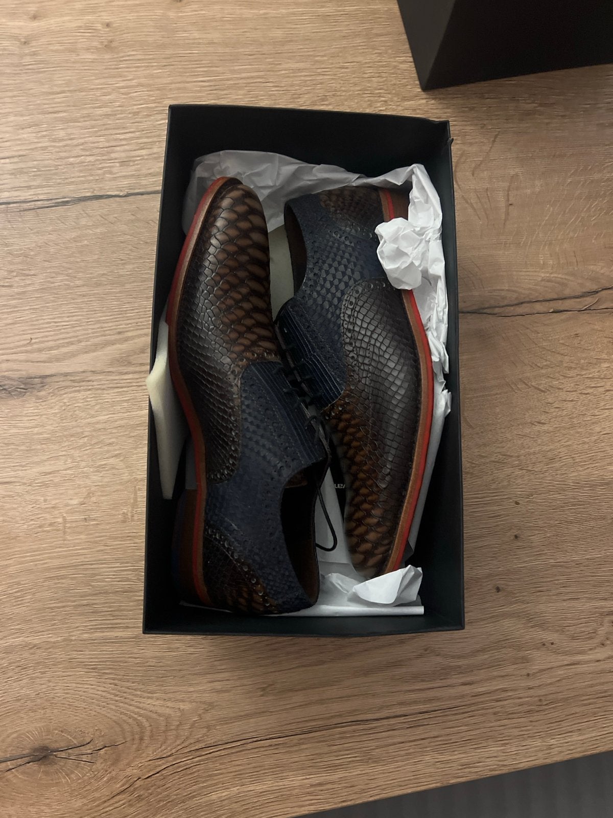 Floris van Bommel nette schoenen - Zo goed als nieuw, Ophalen of Verzenden, Zo goed als nieuw, Bruin, Veterschoenen