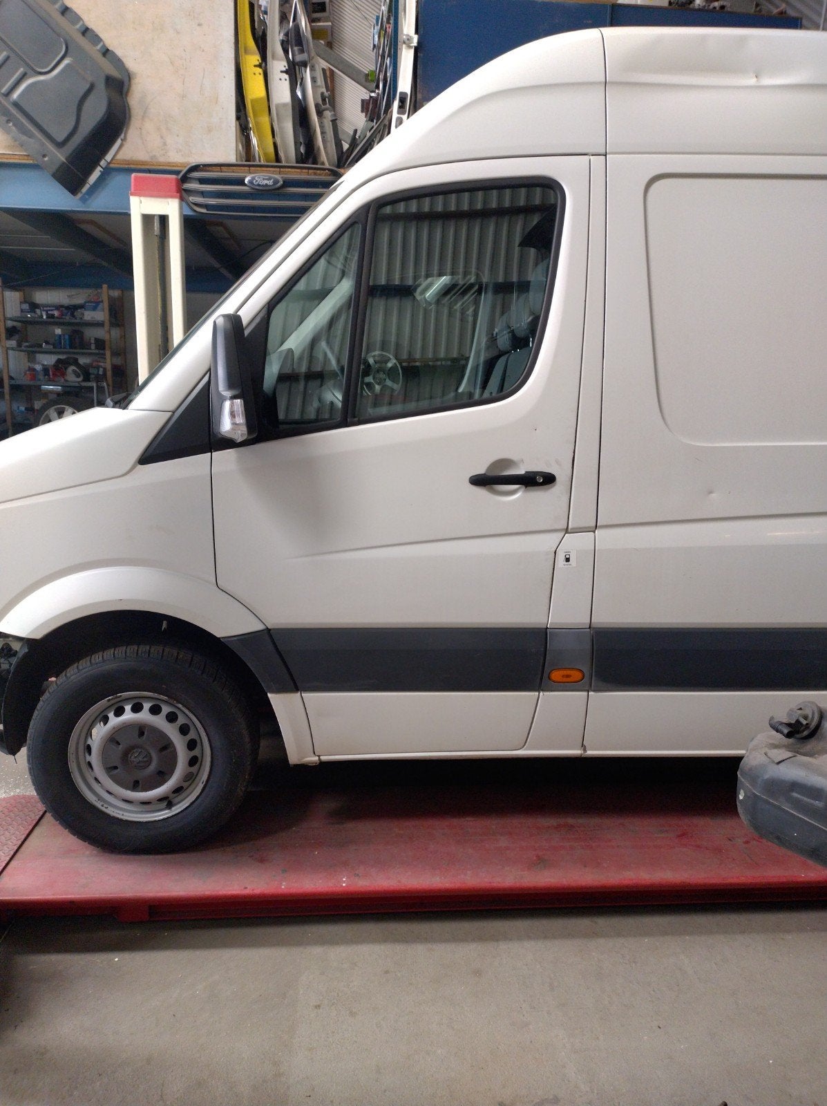 Nette bestuurders deur vw Crafter of mb sprinter, Ophalen, Gebruikt, Deur, Links