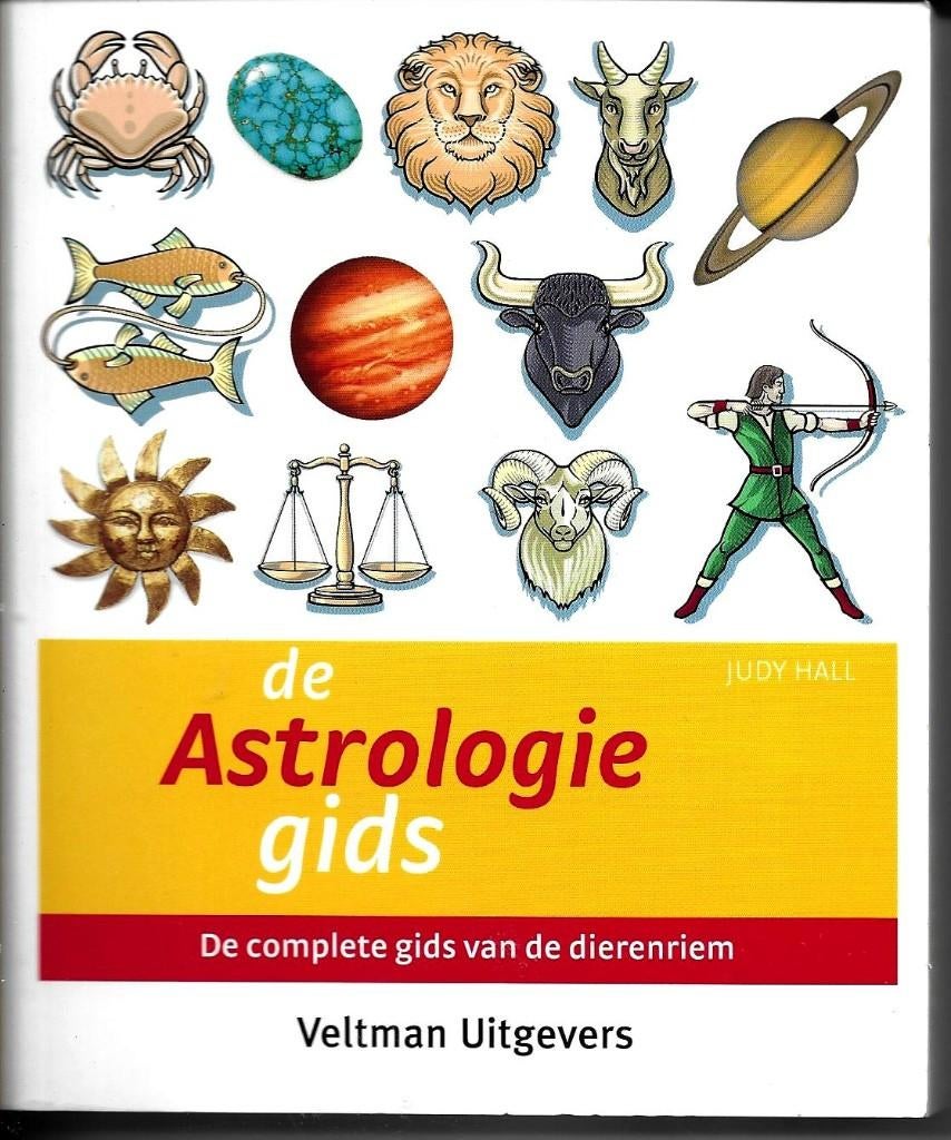 De Astrologiegids - Judy Hall, Achtergrond en Informatie, Astrologie, Ophalen of Verzenden, Zo goed als nieuw