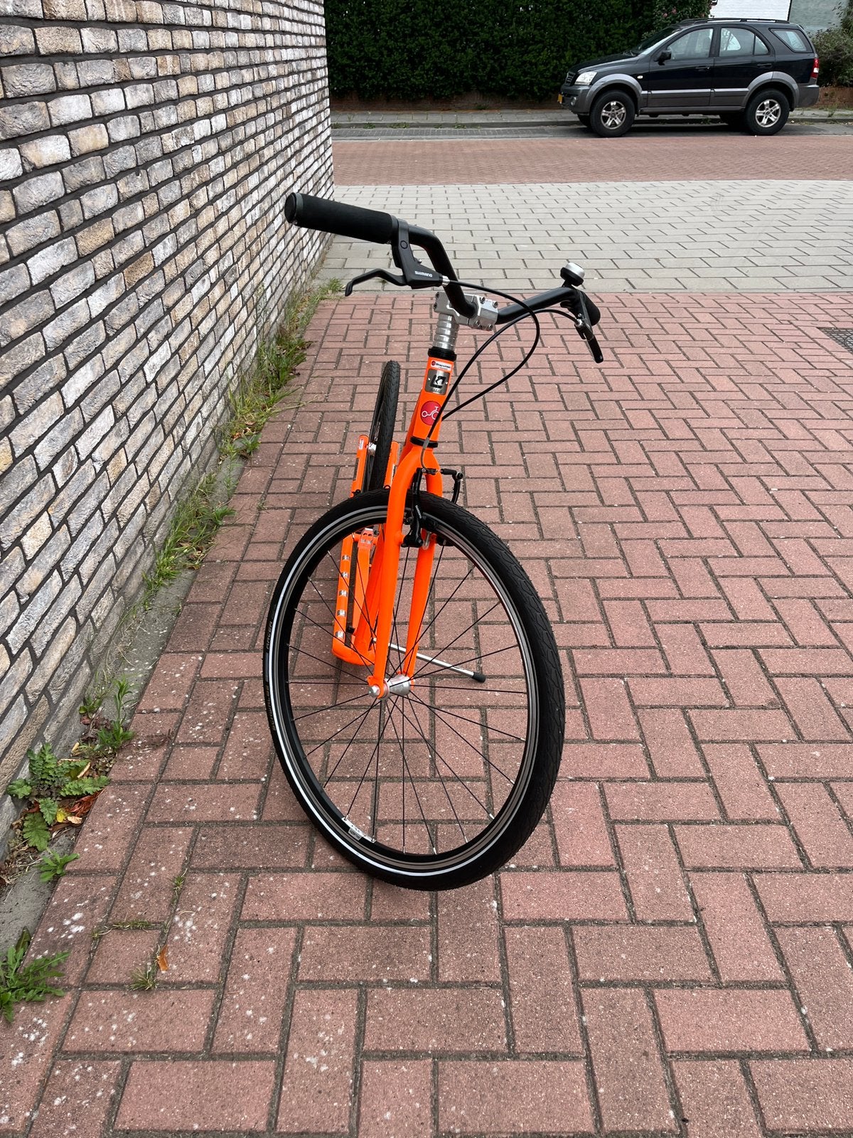 Kostka Tour Max G6 kickbike – z.g.a.n. – oranje, Fietsen en Brommers, Ophalen, Zo goed als nieuw, Kickbike
