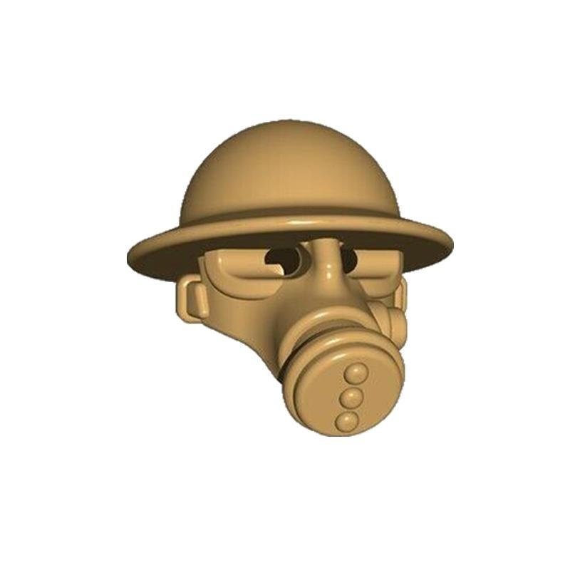 🎁 WW2 Bouwstenen - W34 - 10x gasmasker + helm🎁, Ophalen of Verzenden, Nieuw