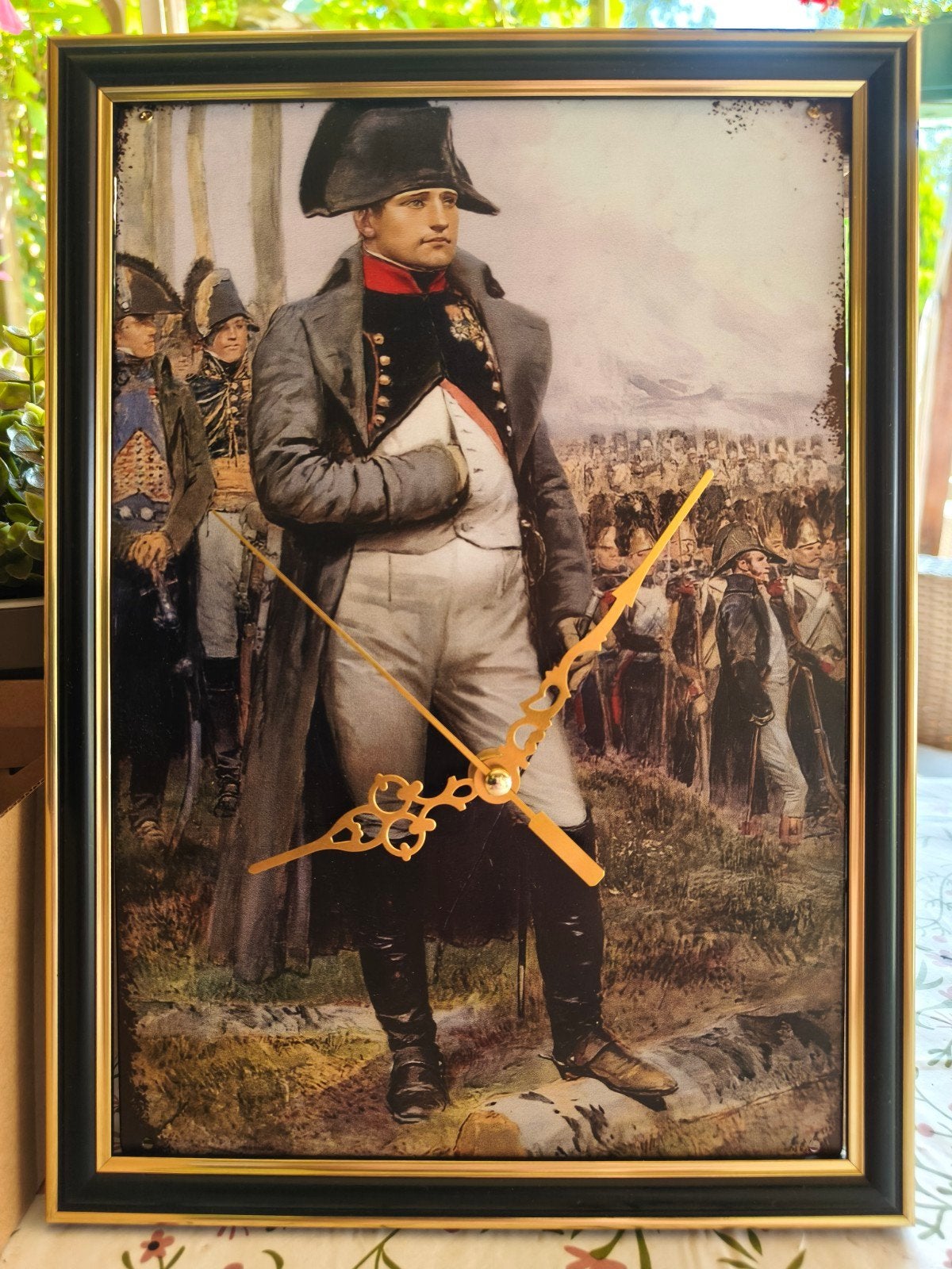 Wandklok Napoleon Bonaparte Schilderij, Ophalen of Verzenden