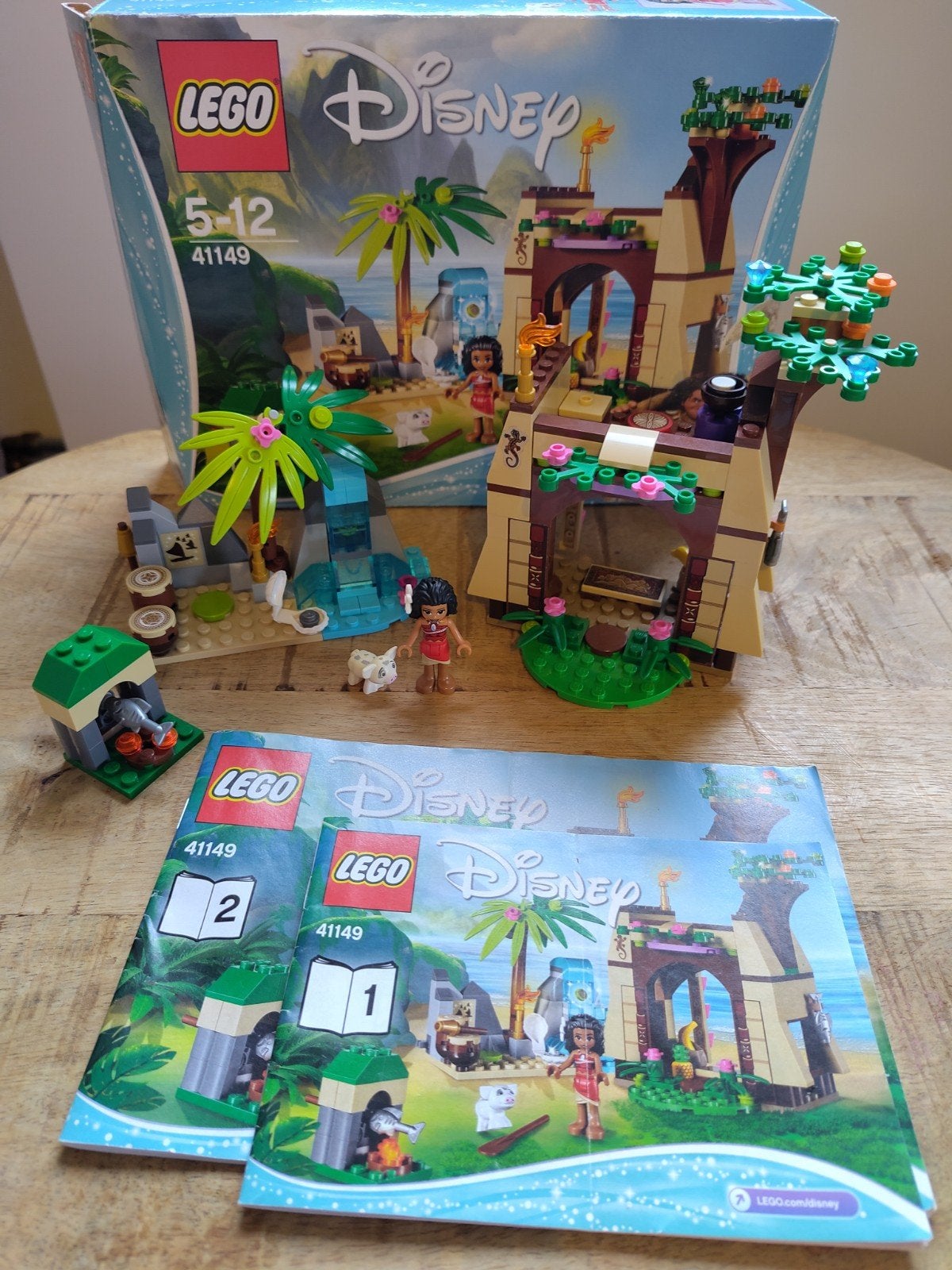 LEGO Disney Vaiana's Eilandavontuur 41149, Kinderen en Baby's, Speelgoed | Duplo en Lego, Lego, Ophalen of Verzenden, Zo goed als nieuw