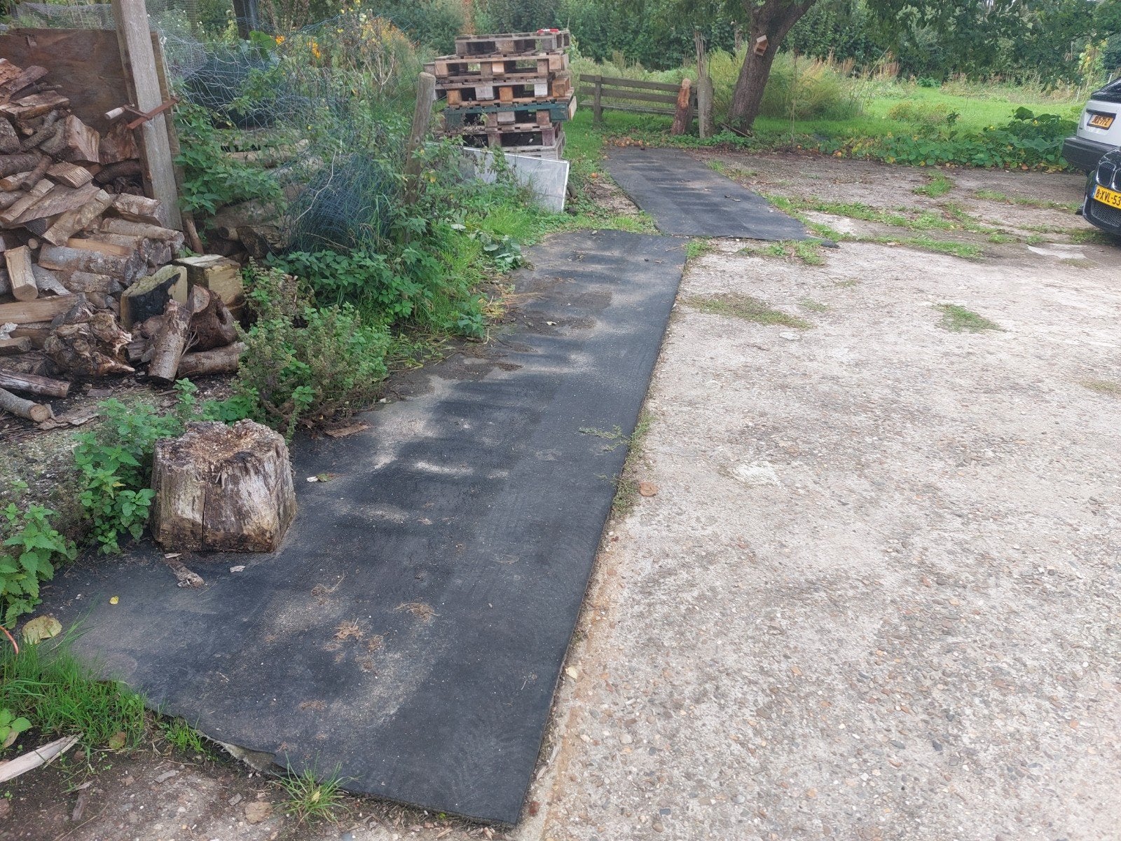 rubber mat voor in de stal, Dieren en Toebehoren, Ophalen, Gebruikt