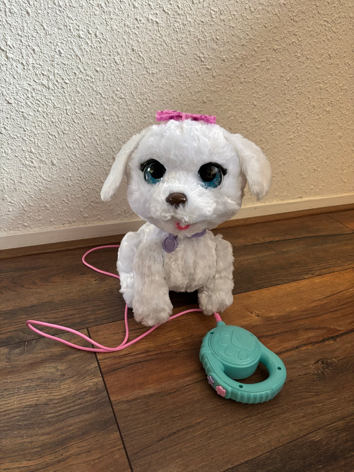 Fur Real Friends Waggles mijn kwispelende puppy, Overige merken, Zo goed als nieuw, Middelgroot (20 tot 80 cm), Interactief