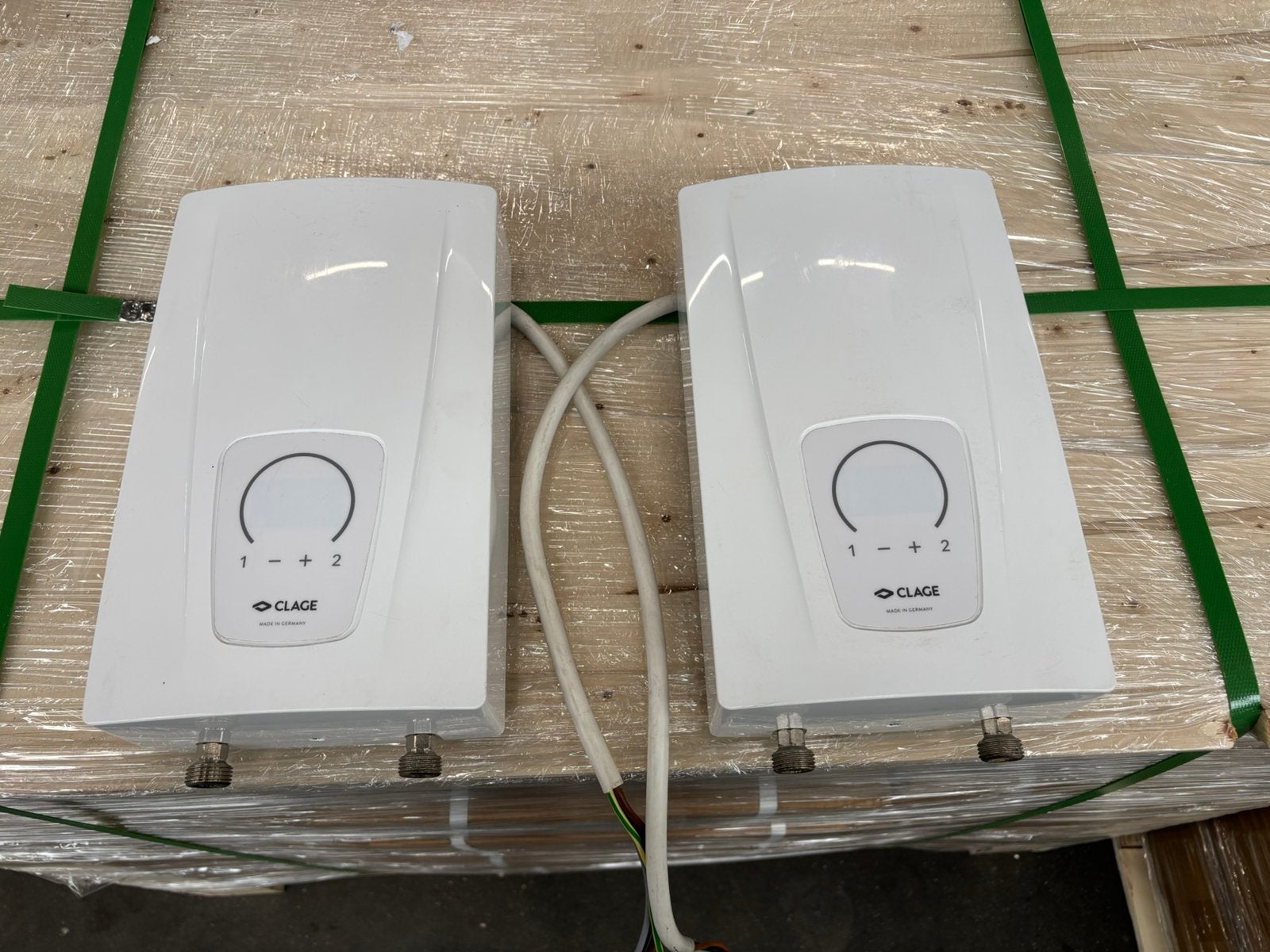 Clage doorstroomboiler 2x, Minder dan 20 liter, Boiler, Ophalen of Verzenden, Minder dan 3 jaar oud