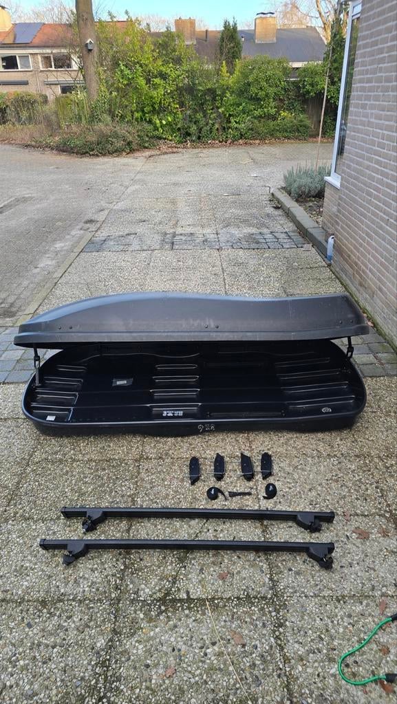 Farad Marlin 680L dakkoffer + dakdragers, Auto diversen, Dakkoffers, Ophalen, Gebruikt