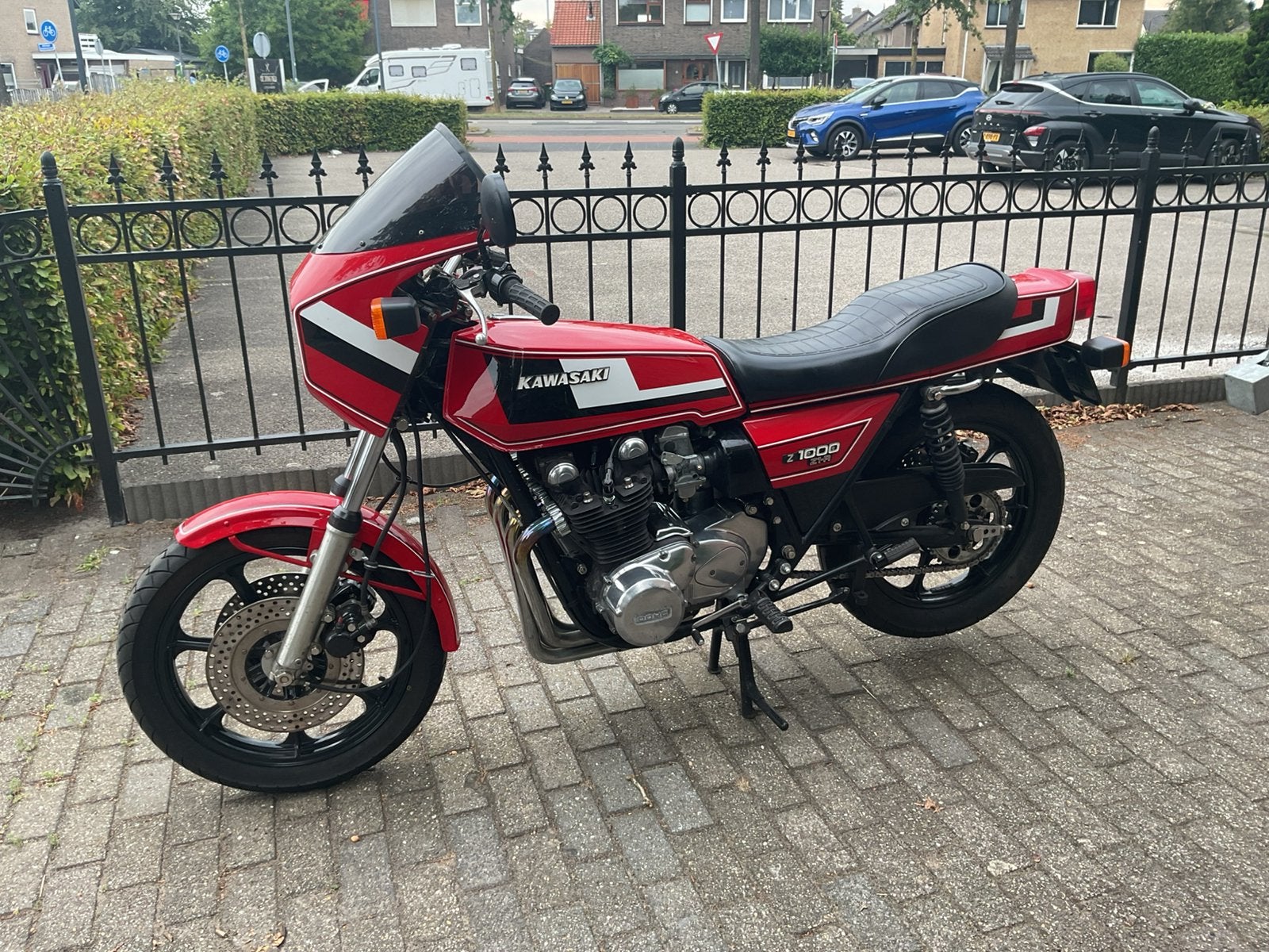 Goedlopende Kawasaki Z1R bj 1978, Motoren, 4 cilinders, Motorrijbewijs A, Gebruikt, Toermotor