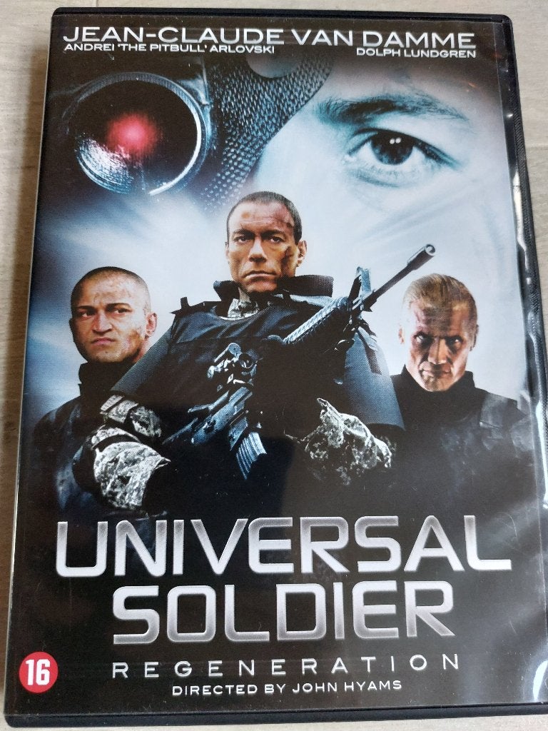 DVD Universal Soldier: Regeneration (2009) van Damme, Ophalen, Engels, Vanaf 16 jaar, Nederlands