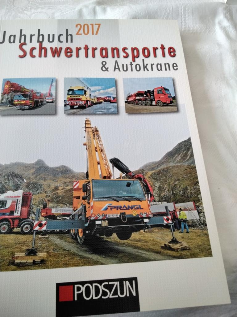Jaarboek 2017 zwaartransport, Ophalen of Verzenden, Zo goed als nieuw, PODSZUN, Overige vervoermiddelen