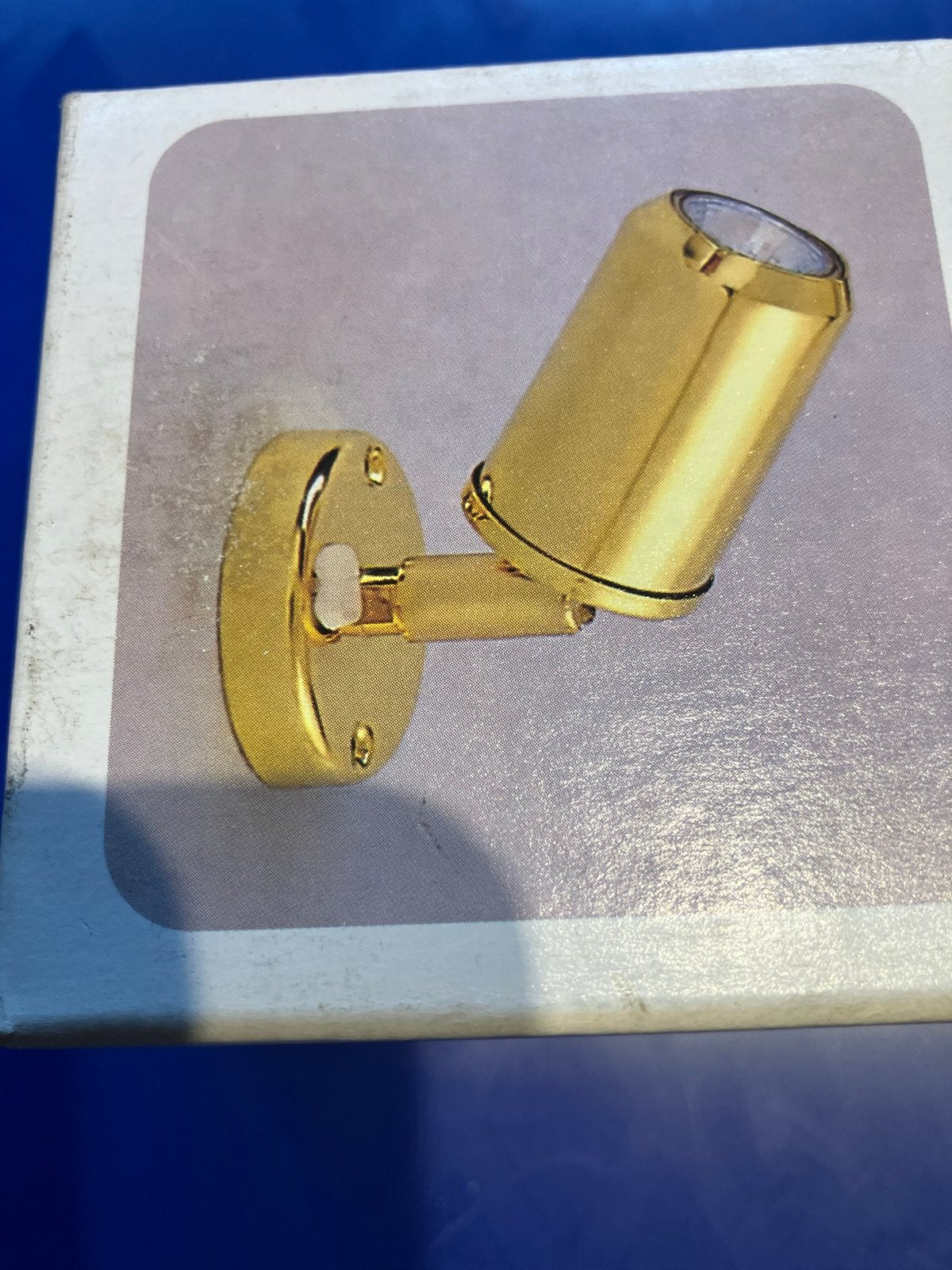Mini LED Spotje 12 Volt - Goudkleurig 6 stuks 30 euro, Verstelbaar, Meubelspot, Nieuw, Overige fittingen