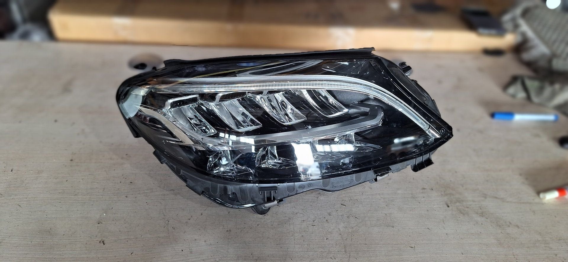 MERCEDES C KLASSE W205 koplamp Facelift, Gebruikt, -, -, Ophalen of Verzenden