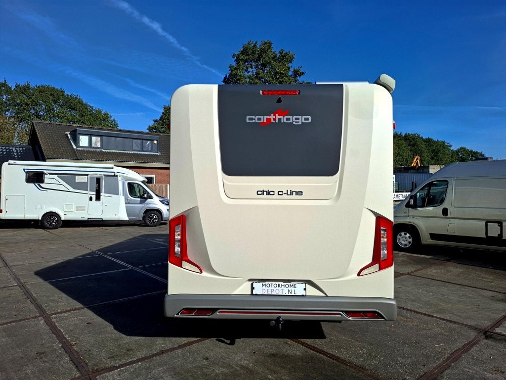 Carthago Chic C-Line I 53 QBSL Zeer compleet | Automaat, Caravans en Kamperen, Chemisch toilet, Ringverwarming, Fiat, 7 tot 8 meter