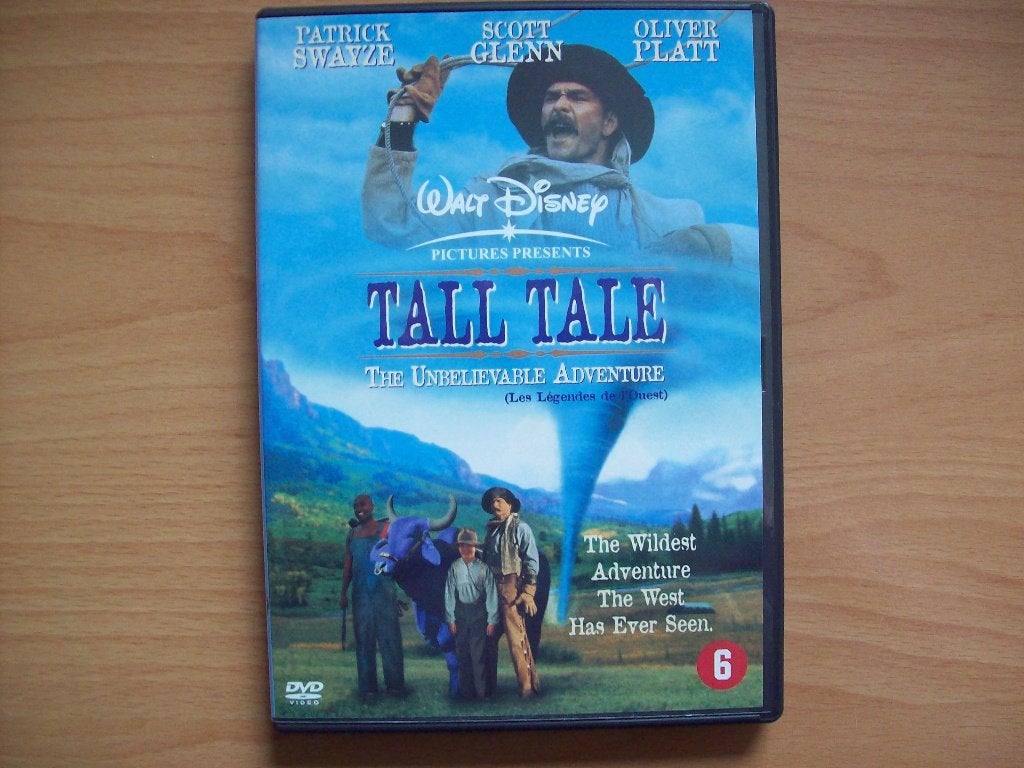Tall Tale: The Unbelievable Adventure (Walt Disney; P Swayze, Engels, Nederlands, Ophalen of Verzenden, Zo goed als nieuw