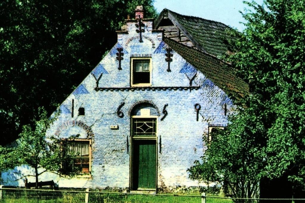 801655 Ouddorp aan Zee ZH ZH t Blauwe Huis Onbeschreven, Ophalen of Verzenden, 1960 tot 1980, Ongelopen, Zuid-Holland