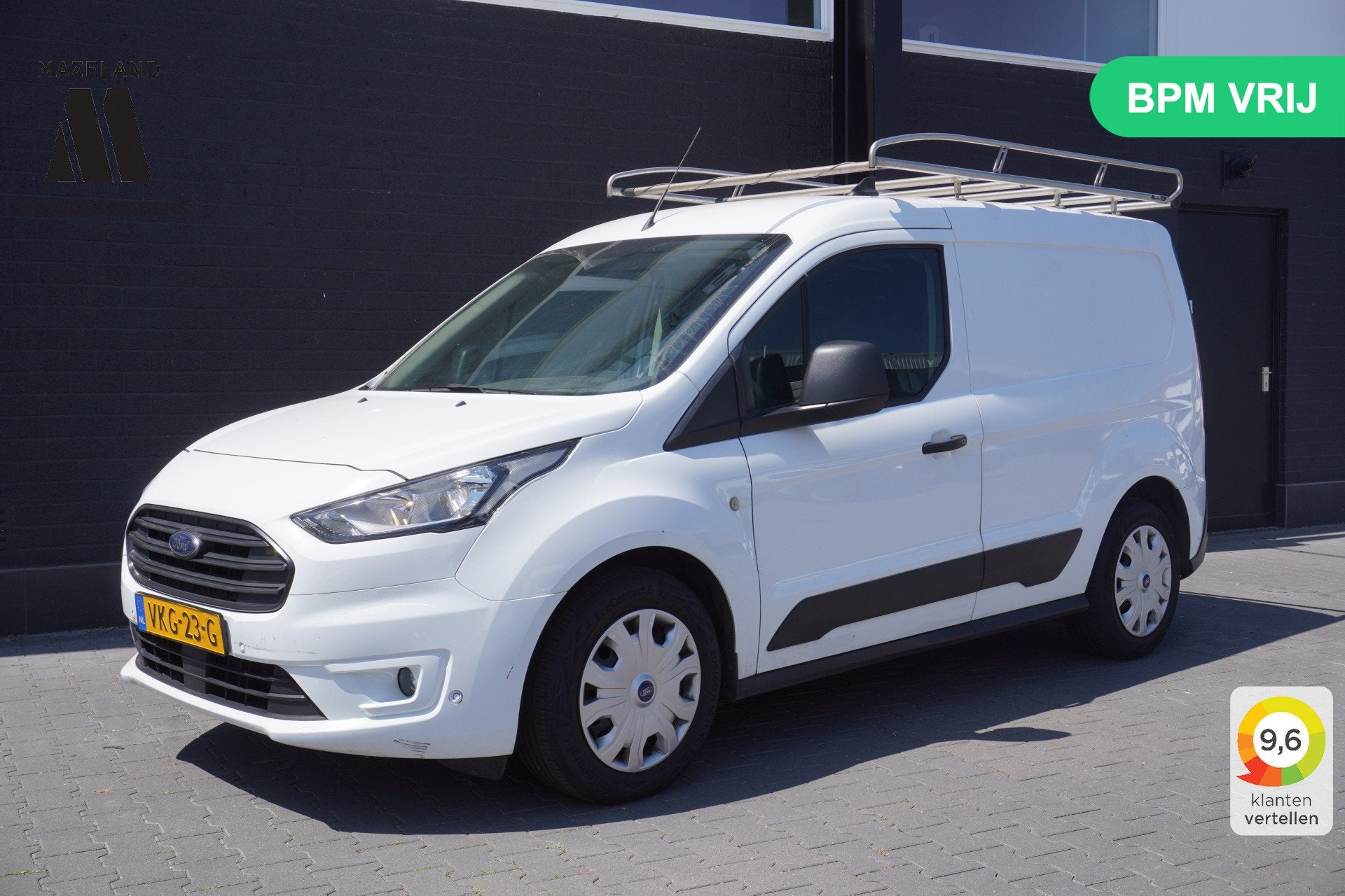 Ford Transit Connect 1.5 EcoBlue EURO 6 - Airco -PDC - Trekh, Voorwielaandrijving, Dealer onderhouden, Gebruikt, 4 cilinders