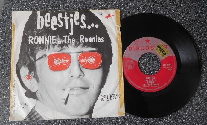 Ronnie & The Ronnies - beestjes (vanaf € 2,00), Cd's en Dvd's, Ophalen of Verzenden, Zo goed als nieuw, 7 inch, Levenslied of Smartlap