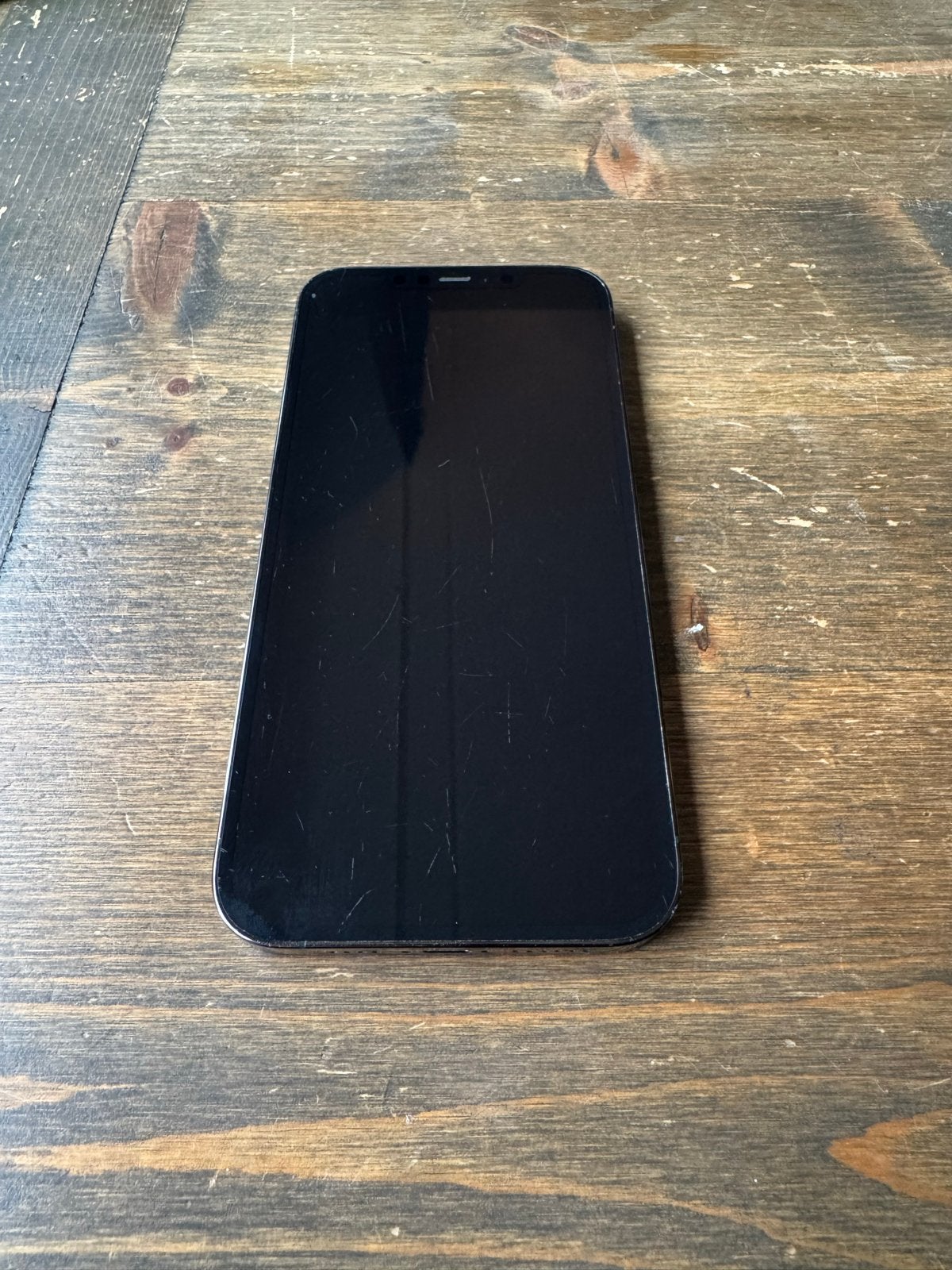 iPhone 12 Pro Max - Reparatie telefoon SNEL WEG, 128 GB, Blauw, 88 %, Zo goed als nieuw