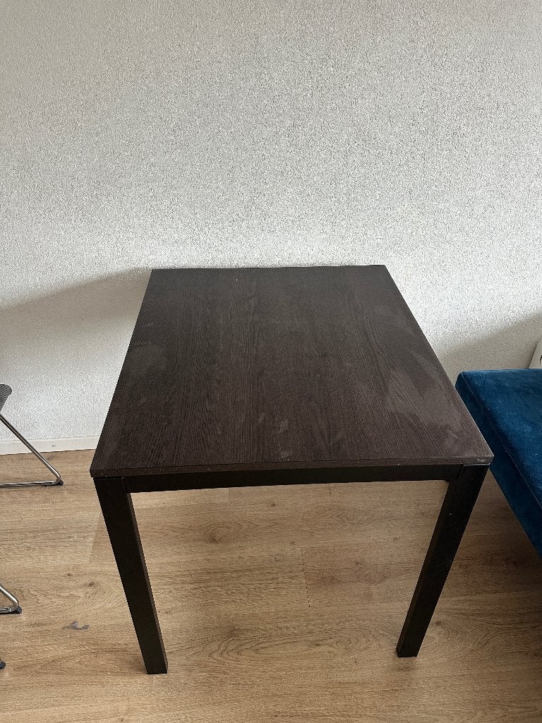 Uitschuifbare IKEA tafel, Ophalen, Vierkant/rechthoekig, 50 tot 100 cm, Zo goed als nieuw