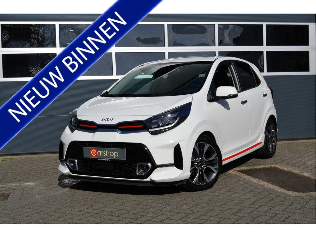 Kia Picanto 1.0 T-GDi GT-Line 100PK | Schuifdak/Carplay/Came, Voorwielaandrijving, 12 maanden, 101 pk, Gebruikt