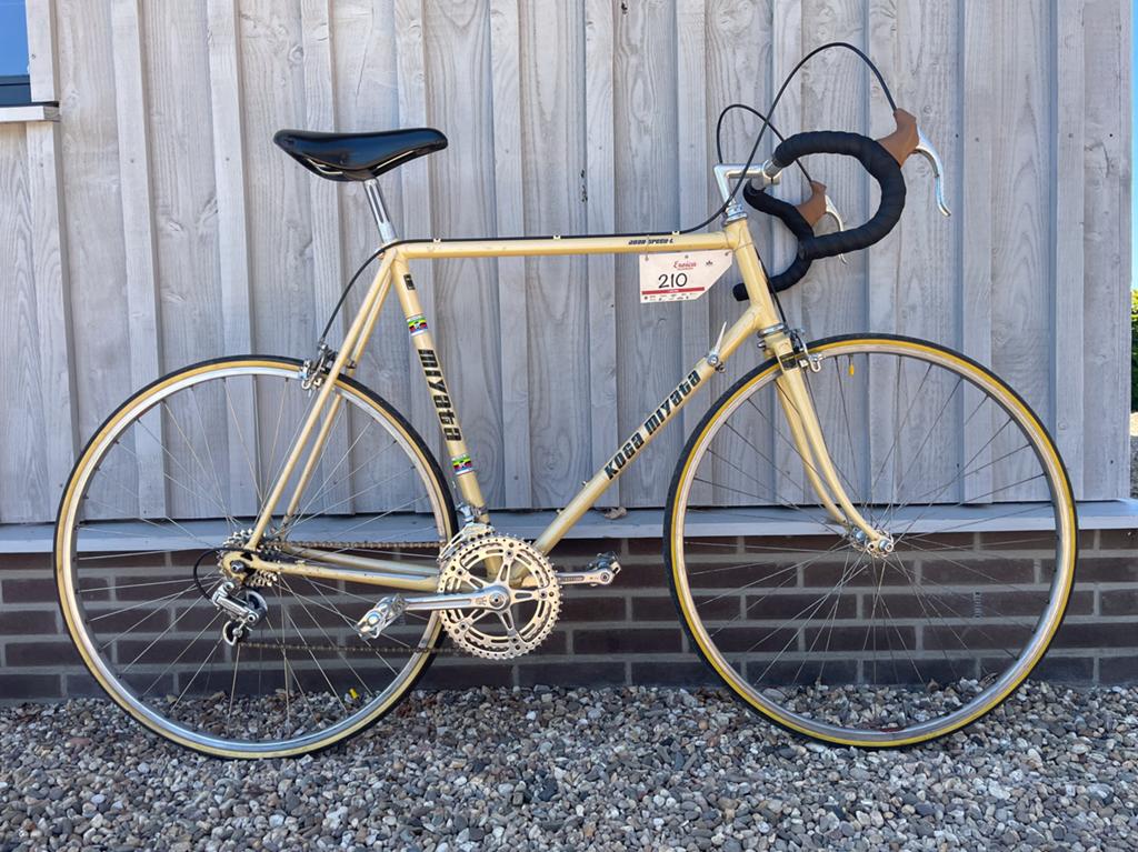 Koga Miyata Roadspeed L - vintage - Eroica, Fietsen en Brommers, Ophalen, 28 inch, Gebruikt, Velgrem