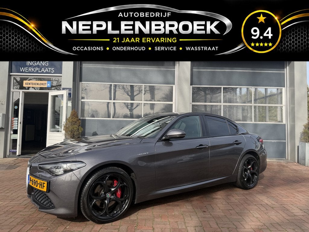 Alfa Romeo Giulia 2.0 T AWD Veloce 280pk Adaptive Camera Led, Auto's, 745 kg, 4 cilinders, 1505 kg, Automatische klimaatregeling