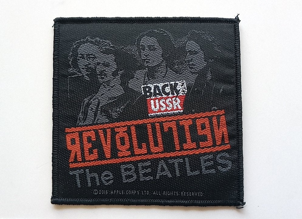 The Beatles  erg mooie nieuwe revolution patch b319, Verzenden, Nieuw, Kleding